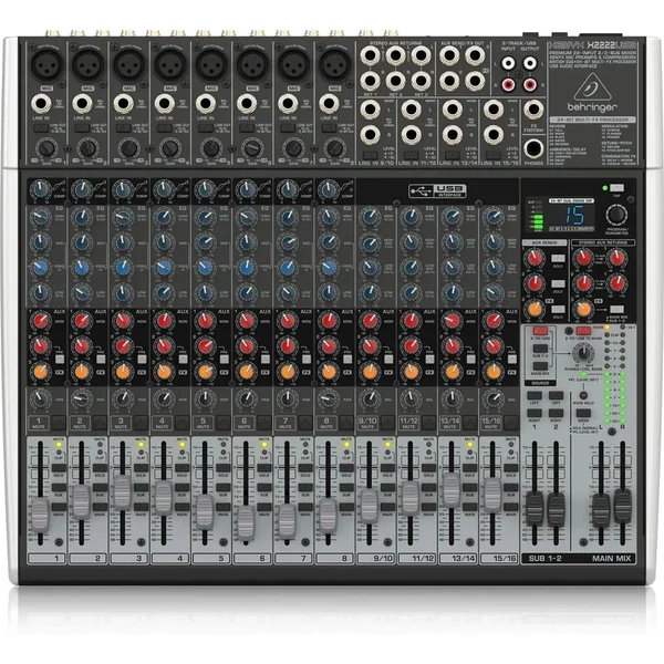 Behringer Xenyx X2222USB HP Bundle