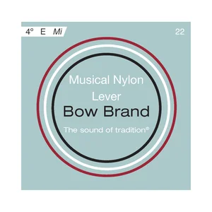 Bow Brand Lever 4th E Nylon String No.22