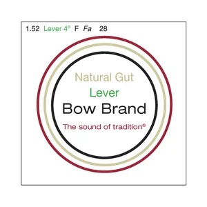 Bow Brand NG 4th F Gut Harp String No.28