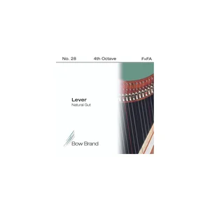 Bow Brand NG 4th F Gut Harp String No.28