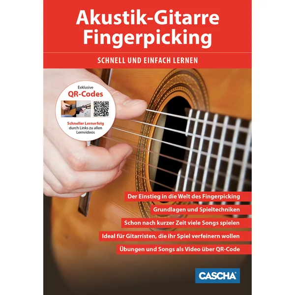 Cascha Akustik-Gitarre Fingerpicking