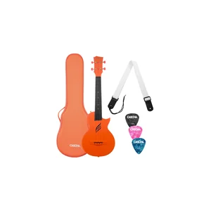 Cascha Carbon Concert Ukulele Set ORG