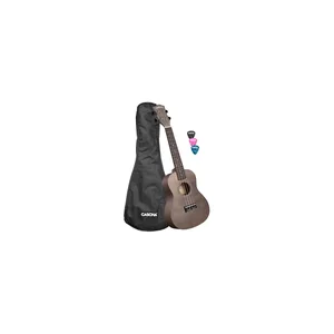 Cascha Concert Uke Linden Set BLK