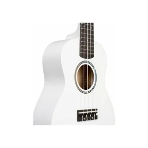 Cascha Concert Uke Linden Set WHT