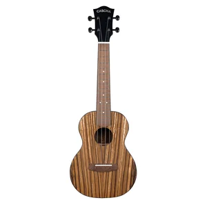 Cascha Concert Ukulele Zebra Wood