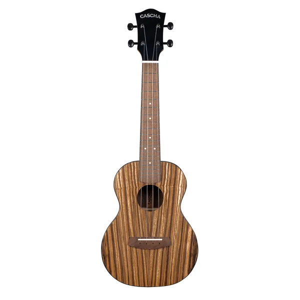 Cascha Concert Ukulele Zebra Wood