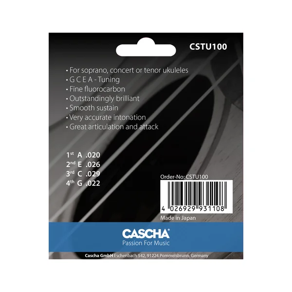 Cascha CSTU100 Carbon Uke Strings
