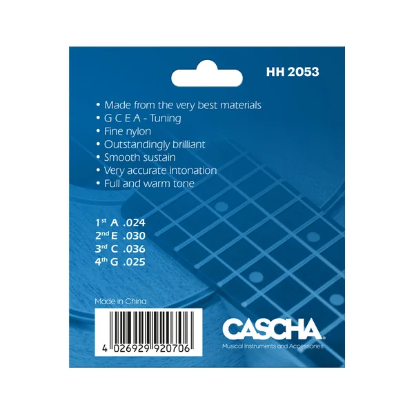 Cascha HH-2053 Soprano Uke Strings