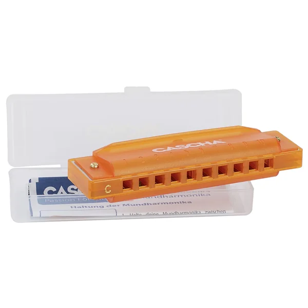Cascha HH-2276 Fun Blues Harp Orange