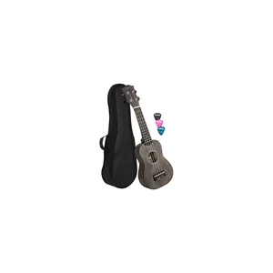 Cascha Soprano Uke Linden Set BLK