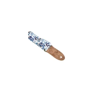 Cascha Ukulele Strap Blue Twigs Veg