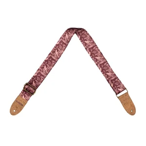 Cascha Ukulele Strap Mauve Birds Veg