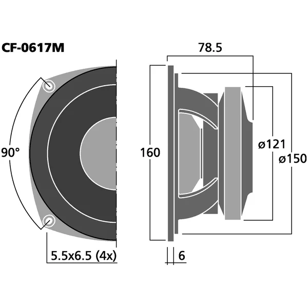 Celestion CF0617M