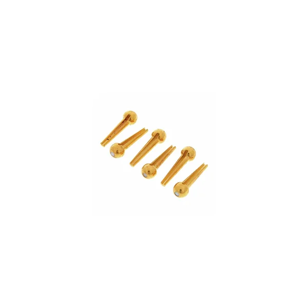 dAndrea Bridge Pins Solid Brass Trad