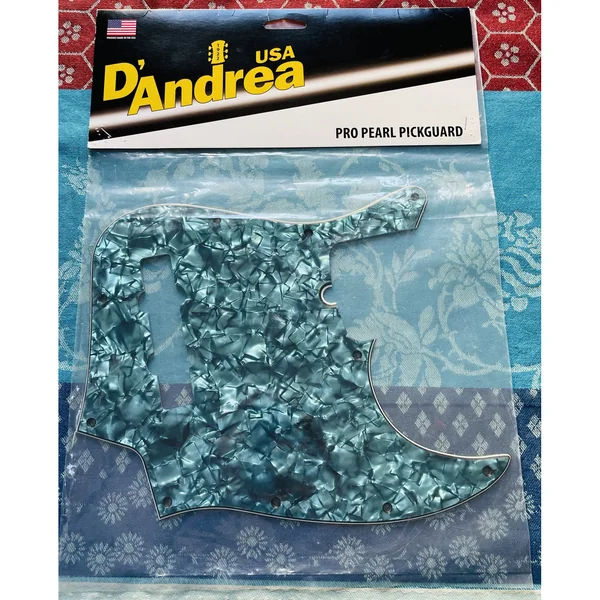 dAndrea J-Style Pickguard Aqua Pearl