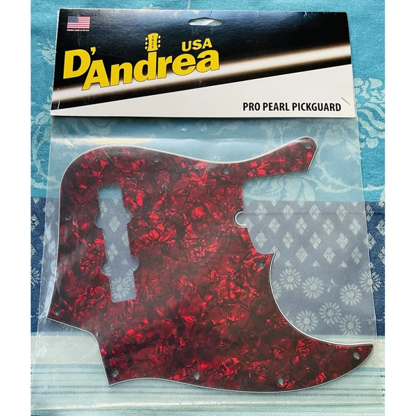dAndrea J-Style Pickguard Red Pearl