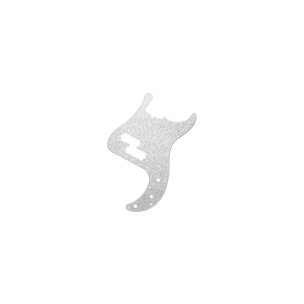 dAndrea P-Bass Pickguard Silver Spark