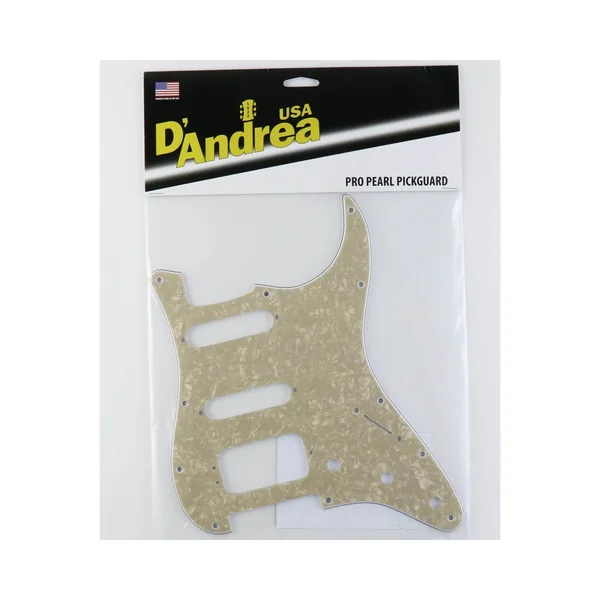 dAndrea ST-Pickguard HSS Vintage Pearl