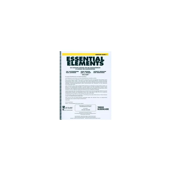 De Haske Essential Elements Score 1
