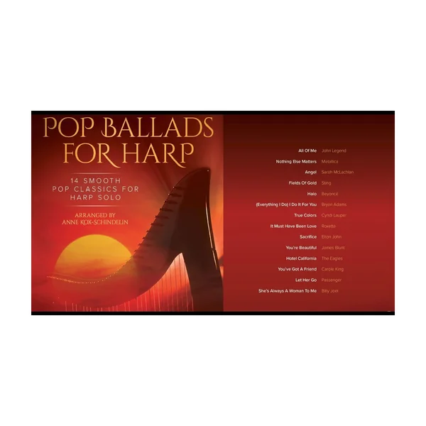 De Haske Pop Ballads for Harp