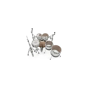 DrumCraft Series 6 2up 2down White Burst