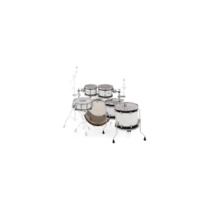 DrumCraft Series 6 2up 2down White Burst