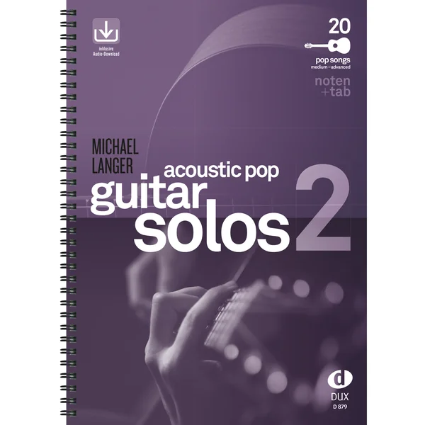 Edition Dux Acoustic Pop Guitar Solos 2