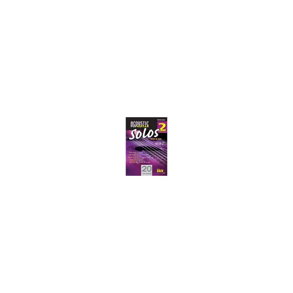 Edition Dux Acoustic Pop Guitar Solos 2