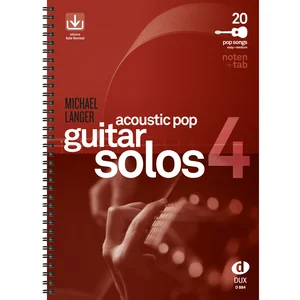 Edition Dux Acoustic Pop Guitar Solos 4