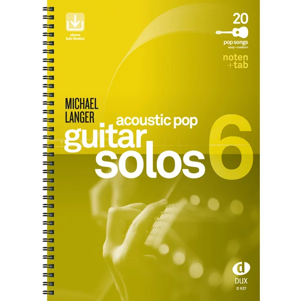 Edition Dux Acoustic Pop Guitar Solos 6