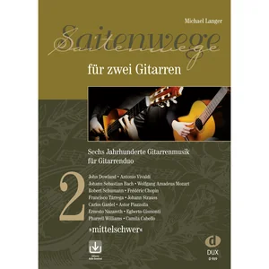 Edition Dux Saitenwege für zwei Gitarren 2