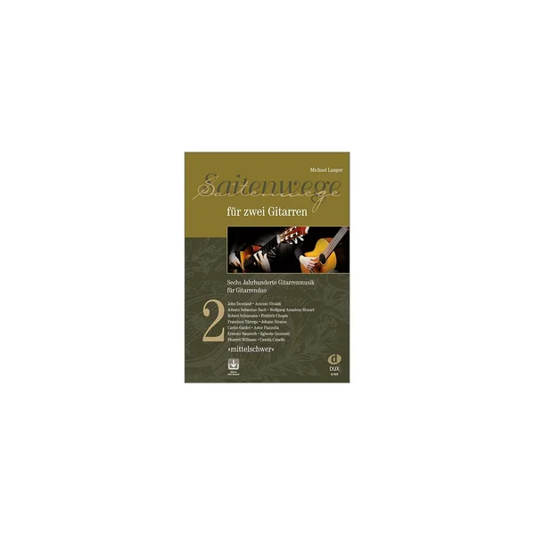 Edition Dux Saitenwege für zwei Gitarren 2