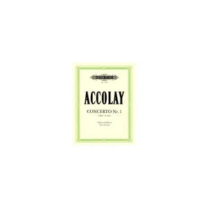 Edition Peters Accolay Concerto Nr.1 Violin