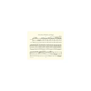 Edition Peters Bach Acht Präludien und Fugen
