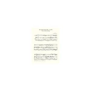 Edition Peters Bach Air D-Dur Violin/Piano