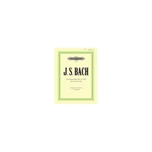 Edition Peters Bach Air Suite Nr.3 Klavier