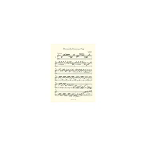 Edition Peters Bach Chromatische Fantasie