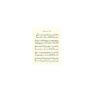 Edition Peters Bach Chromatische Fantasie
