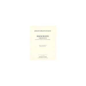 Edition Peters Bach Duette Violine und Cello