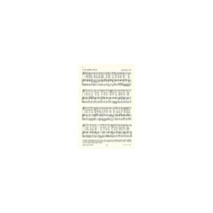Edition Peters Bach Geistliche Lieder + Arien