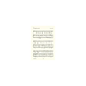 Edition Peters Bach Geistliche Lieder + Arien
