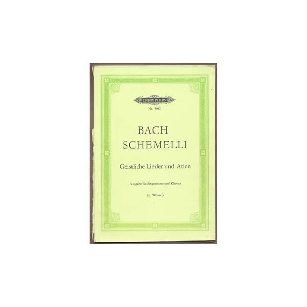 Edition Peters Bach Geistliche Lieder + Arien