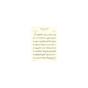 Edition Peters Bach Sechs Suiten Trumpet