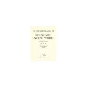Edition Peters Bach Sonaten und Partiten