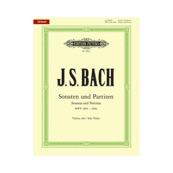 Edition Peters Bach Sonaten und Partiten
