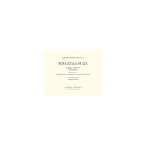 Edition Peters Bach Toccata Und Fuge BWV 565