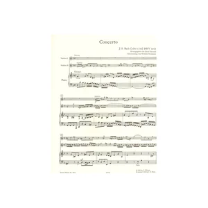 Edition Peters Bach Violinkonzert BWV 1043