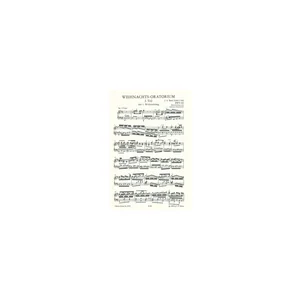 Edition Peters Bach Weihnachts-Oratorium