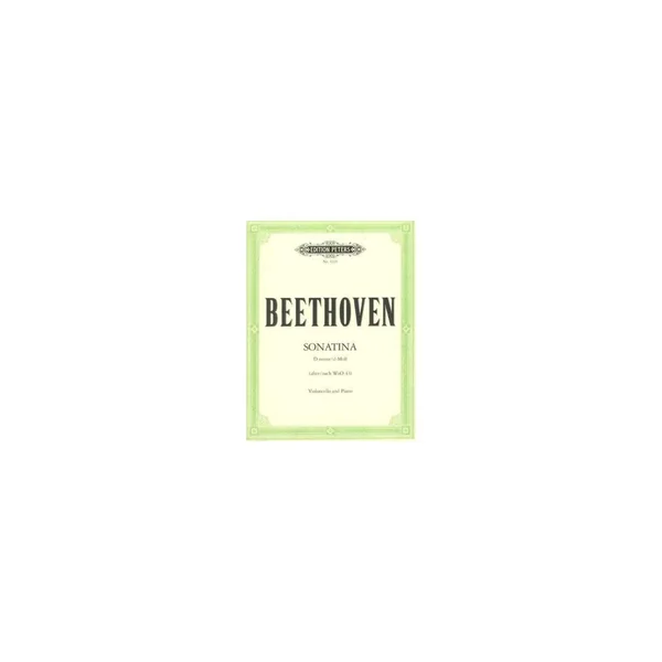 Edition Peters Beethoven Sonatine WoO43 Cello