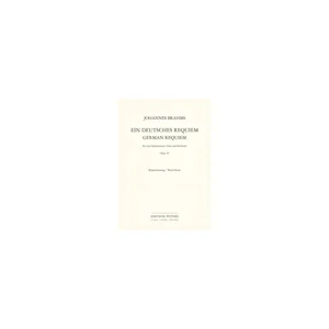 Edition Peters Brahms Ein deutsches Requiem